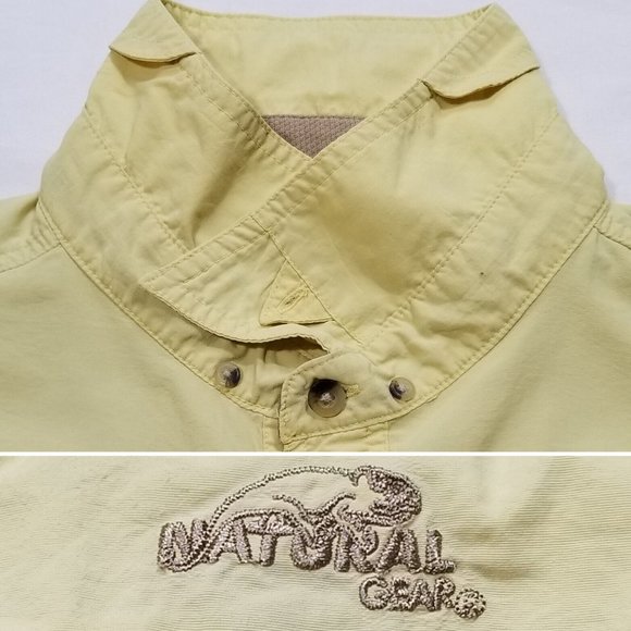 NATURAL GEAR Fishing Button Shirt 5629E1M - Picture 4 of 12